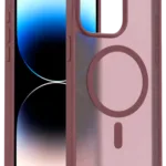 Joko Apple iPhone 15 Pro Max Jota Magsafe Kapak - Bordo