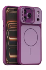 Joko Apple iPhone 18 Pro Max/17 Pro Max Pale Magsafe Standlı Kapak - Bordo - Görsel 2