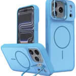 Joko Apple iPhone 18 Pro Max Pale Magsafe Standlı Kapak - Sierra Blue