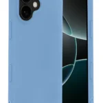 Uray store Apple iPhone 17 Nano içi Kadife Silikon - Mavi