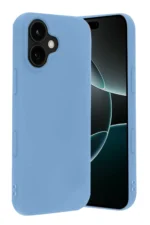 Uray store Apple iPhone 17 Nano içi Kadife Silikon - Mavi