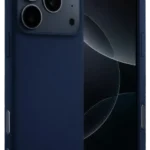 Uray store Apple iPhone 17 Pro Max Nano içi Kadife Silikon - Lacivert