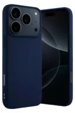 Uray store Apple iPhone 17 Pro Max Nano içi Kadife Silikon - Lacivert