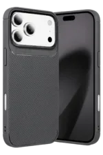 Uray store Apple iPhone 18 Pro Auto Focus Karbon Kapak - Gri
