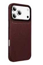 Uray store Apple iPhone 18 Pro Max Auto Focus Karbon Kapak - Bordo - Görsel 3