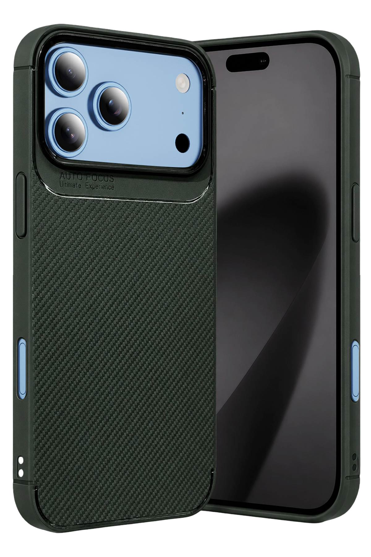 newface-apple-iphone-18-pro-max-auto-focus-karbon-kapak-yesil-default Uray store Apple iPhone 18 Pro Max Auto Focus Karbon Kapak - Yeşil - Görsel 1