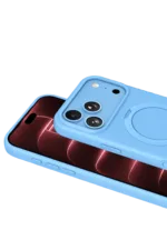 Uray store Apple iPhone 18 Pro Max Regal Magsafe Standlı Kapak - Sierra Blue - Görsel 2