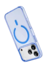 Uray store Apple iPhone 18 Pro Pc Real Magsafe Kapak - Sierra Blue - Görsel 3