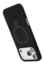 Uray store Apple iPhone 18 Pro Regal Magsafe Standlı Kapak - Siyah - Görsel 4