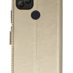 Uray store General Mobile GM 22 Plus Trend S Plus Kapaklı Telefon Kılıf - Gold