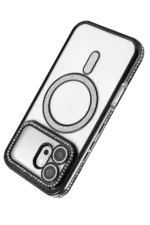 Uray store Huawei Honor 600 Joke Simli Magneticsafe Kılıf - Siyah - Görsel 3