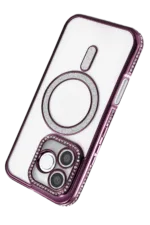 Uray store Huawei Honor 600 Lite Joke Simli Magneticsafe Kılıf - Derin Mor - Görsel 3