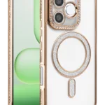 Uray store Huawei Honor 600 Lite Joke Simli Magneticsafe Kılıf - Gold