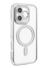 Uray store Huawei Honor 600 Lite Joke Simli Magneticsafe Kılıf - Gümüş - Görsel 2