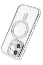 Uray store Huawei Honor 600 Lite Joke Simli Magneticsafe Kılıf - Gümüş - Görsel 3