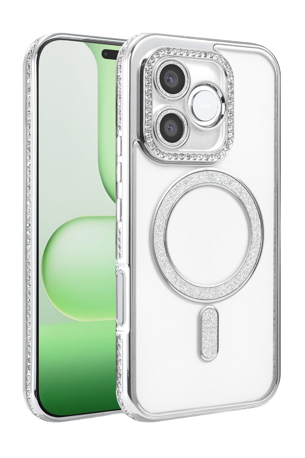 newface-huawei-honor-600-lite-joke-simli-magneticsafe-kilif-gumus-default Uray store Huawei Honor 600 Lite Joke Simli Magneticsafe Kılıf - Gümüş - Görsel 1
