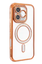 Uray store Huawei Honor 600 Lite Joke Simli Magneticsafe Kılıf - Turuncu - Görsel 2