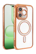 Uray store Huawei Honor 600 Lite Joke Simli Magneticsafe Kılıf - Turuncu