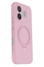 Uray store Huawei Honor 600 Lite Regal Magsafe Standlı Kapak - Açık Pembe - Görsel 3