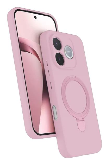 Uray store Huawei Honor 600 Lite Regal Magsafe Standlı Kapak - Açık Pembe