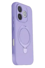 Uray store Huawei Honor 600 Lite Regal Magsafe Standlı Kapak - Lila - Görsel 3