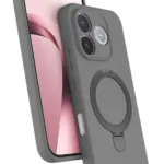 Uray store Huawei Honor 600 Lite Regal Magsafe Standlı Kapak - Titan Gri