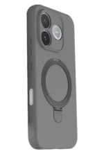 Uray store Huawei Honor 600 Lite Regal Magsafe Standlı Kapak - Titan Gri - Görsel 3