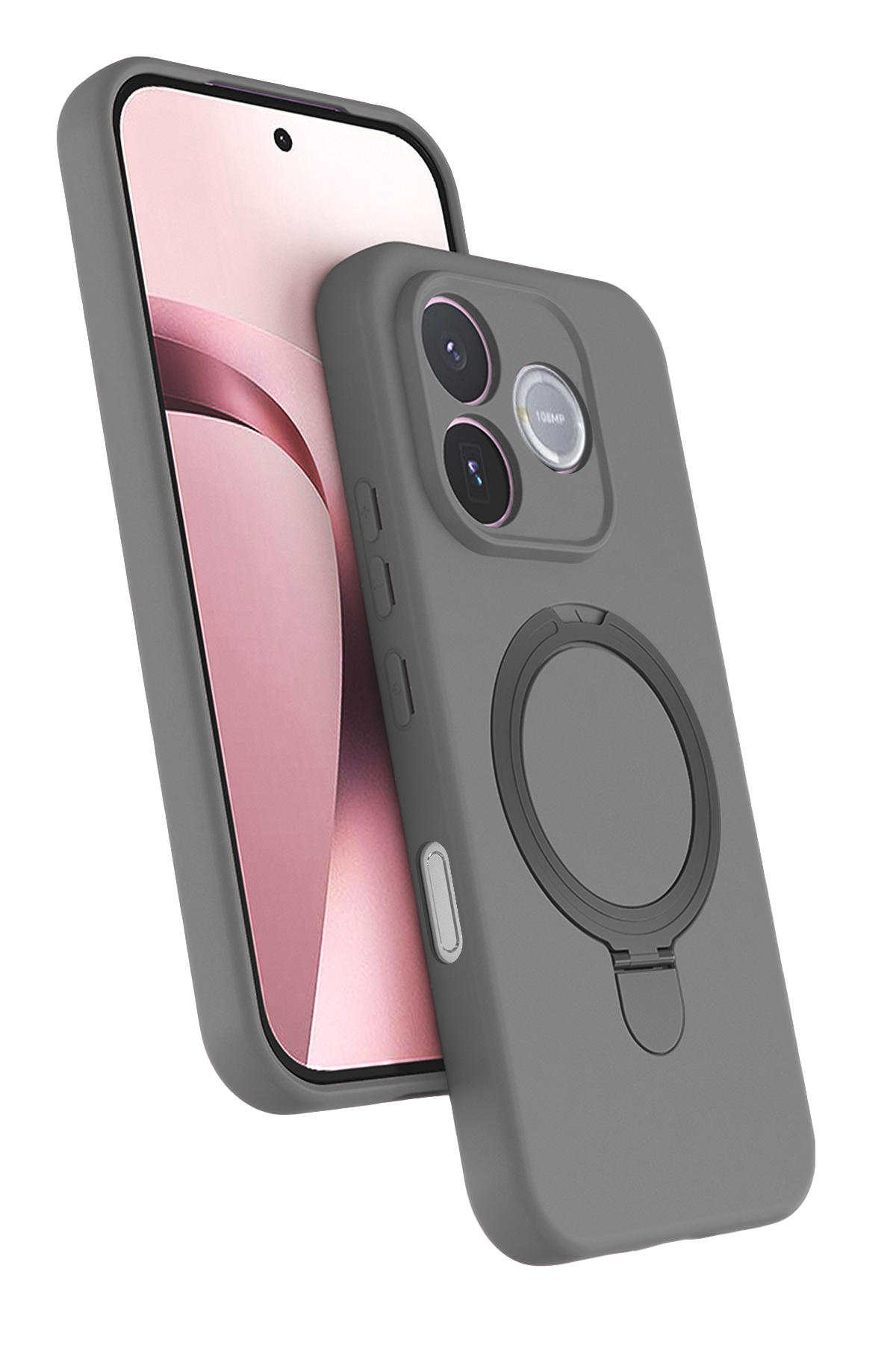 newface-huawei-honor-600-lite-regal-magsafe-standli-kapak-titan-gri-default Uray store Huawei Honor 600 Lite Regal Magsafe Standlı Kapak - Titan Gri - Görsel 1