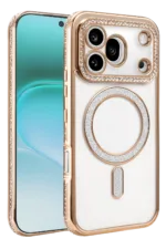 Uray store Huawei Honor 600 Pro Joke Simli Magneticsafe Kılıf - Gold