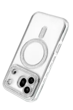 Uray store Huawei Honor 600 Pro Joke Simli Magneticsafe Kılıf - Gümüş - Görsel 3