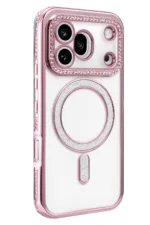 Uray store Huawei Honor 600 Pro Joke Simli Magneticsafe Kılıf - Pembe - Görsel 2