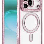 Uray store Huawei Honor 600 Pro Joke Simli Magneticsafe Kılıf - Pembe