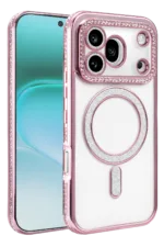 Uray store Huawei Honor 600 Pro Joke Simli Magneticsafe Kılıf - Pembe