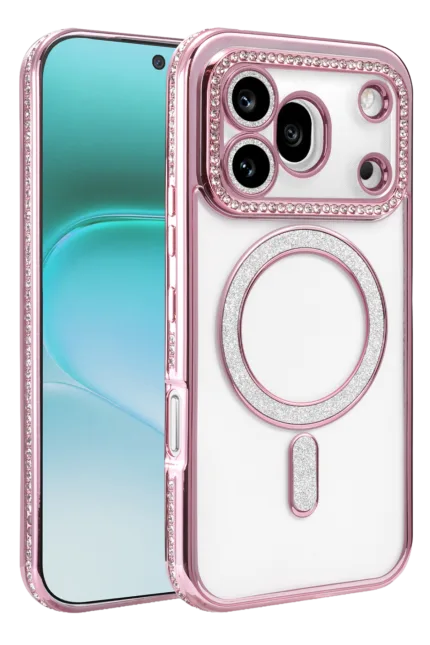 Uray store Huawei Honor 600 Pro Joke Simli Magneticsafe Kılıf - Pembe