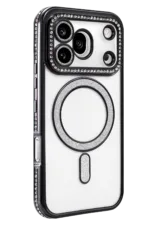 Uray store Huawei Honor 600 Pro Joke Simli Magneticsafe Kılıf - Siyah - Görsel 2