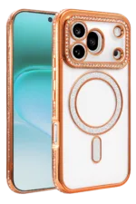 Uray store Huawei Honor 600 Pro Joke Simli Magneticsafe Kılıf - Turuncu
