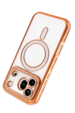 Uray store Huawei Honor 600 Pro Joke Simli Magneticsafe Kılıf - Turuncu - Görsel 3