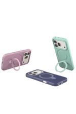 Uray store Huawei Honor 600 Regal Magsafe Standlı Kapak - Açık Pembe - Görsel 4