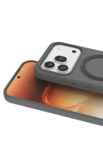 Uray store Huawei Honor 600 Regal Magsafe Standlı Kapak - Titan Gri - Görsel 2