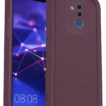 Uray store Huawei Mate 20 Lite Kılıf Viera Silikon - Mürdüm