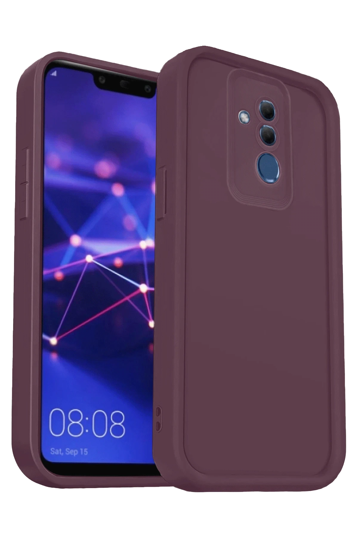 newface-huawei-mate-20-lite-kilif-viera-silikon-murdum-default Uray store Huawei Mate 20 Lite Kılıf Viera Silikon - Mürdüm - Görsel 1