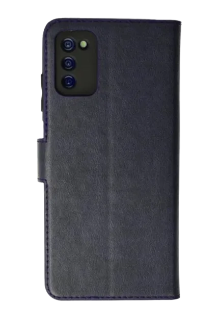 Uray store Samsung Galaxy A03s Trend S Plus Kapaklı Kılıf - Mavi