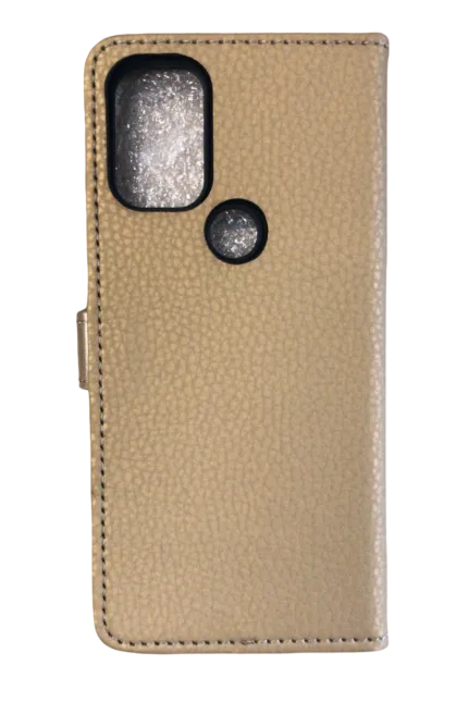 Uray store General Mobile GM21 Pro Trend S Plus Kapaklı Telefon Kılıf - Gold