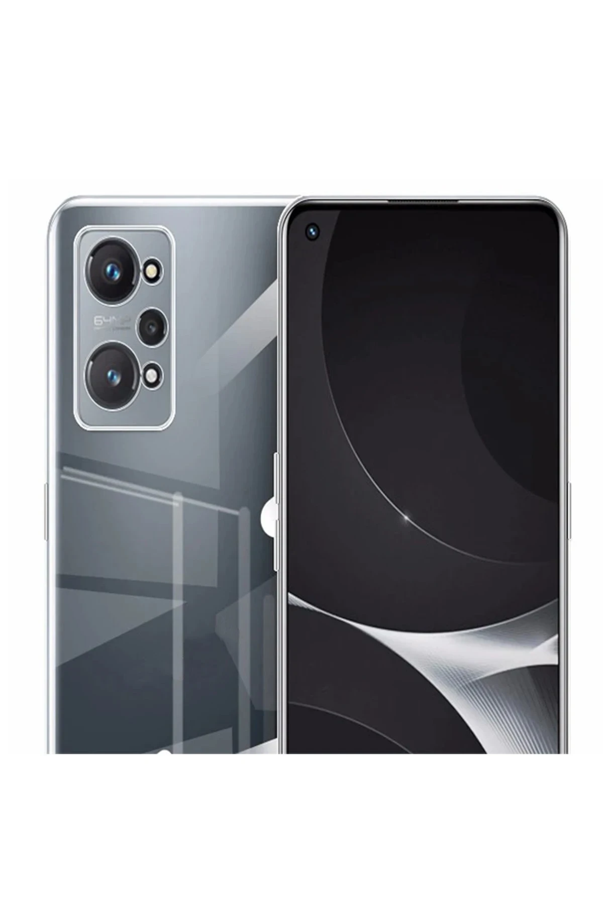 newface-realme-gt2-5g-kilif-lux-seffaf-silikon-default Uray store Realme GT2 5G Kılıf Lüx Şeffaf Silikon - Görsel 1