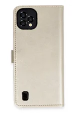 Uray store Reeder P13 Blue Plus 2022 Kılıf Trend S Plus Kapaklı Kılıf - Gold