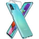 Uray store Samsung Galaxy A02S Kılıf Lüx Şeffaf Silikon