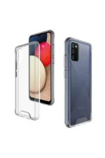 Uray store Samsung Galaxy A02S Kılıf Lüx Şeffaf Silikon - Görsel 3