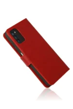 Uray store Samsung Galaxy A03S Kılıf Trend S Plus Kapaklı Kılıf - Kırmızı - Görsel 2
