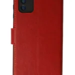 Uray store Samsung Galaxy A03S Kılıf Trend S Plus Kapaklı Kılıf - Kırmızı