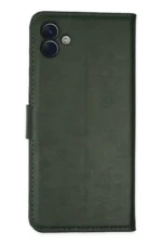 Uray store Samsung Galaxy A04 Kılıf Trend S Plus Kapaklı Kılıf - Yeşil